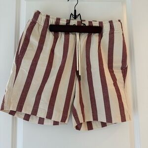 NWT Aime Leon Dore Striped Shorts Medium
